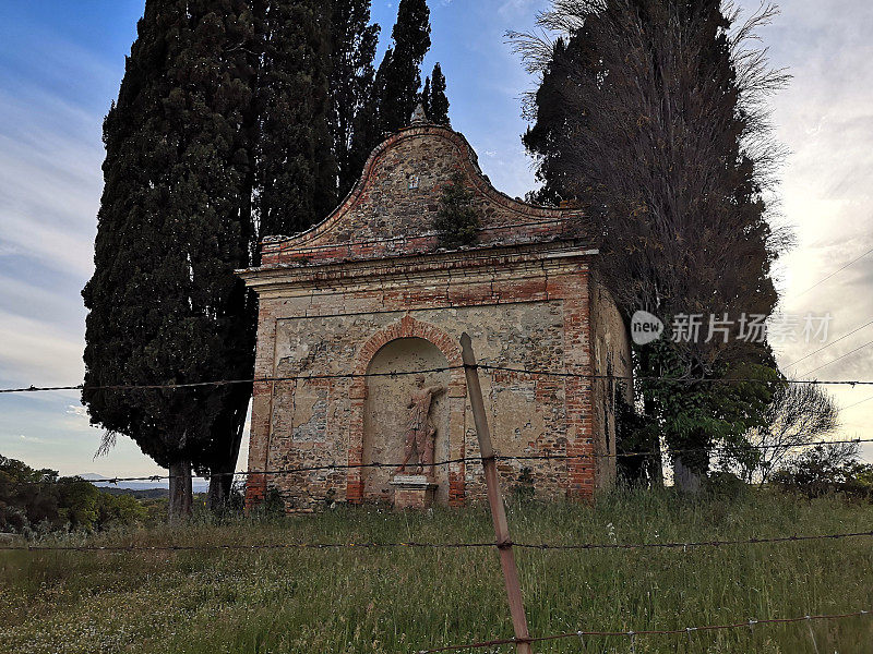 锡耶纳省，Castelnuovo Berardenga的老教堂